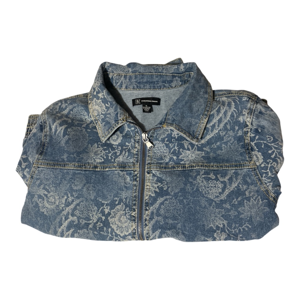 INC International Concepts Reinvents‎ The Jean Jacket INDIGO - Picture 4 of 8